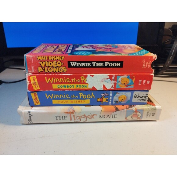 Winnie the Pooh VHS Lot Of 4 Tapes - Disney - Picture 3 of 7